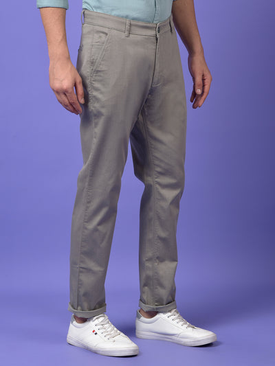 Olive Printed Trousers