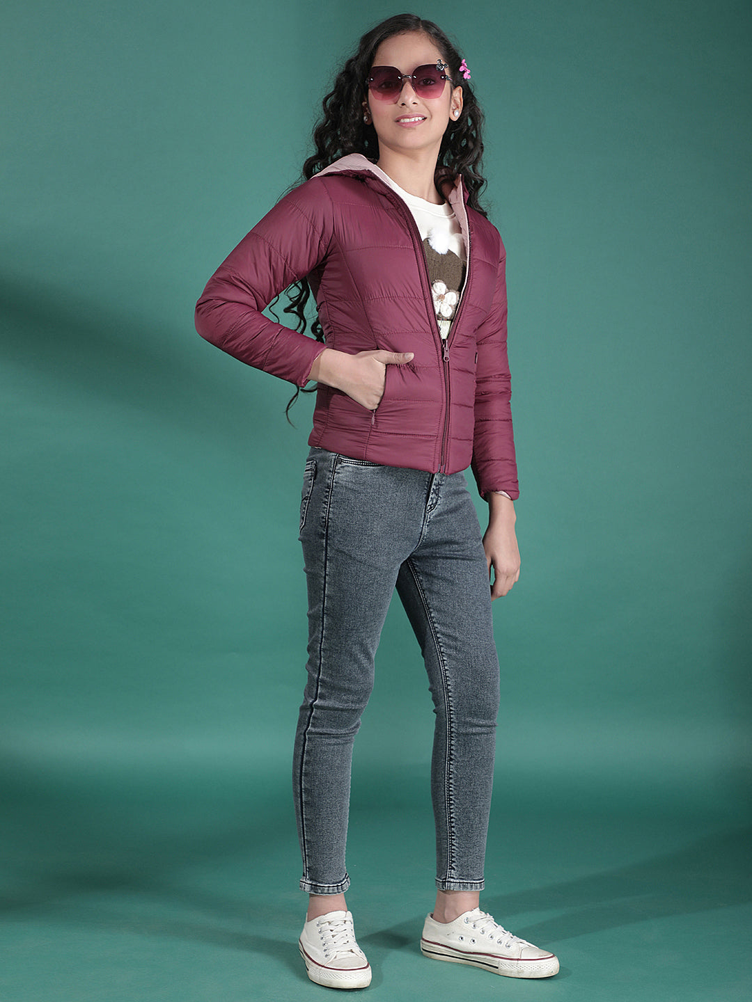 Berry Trail Hooded Puffer Jacket