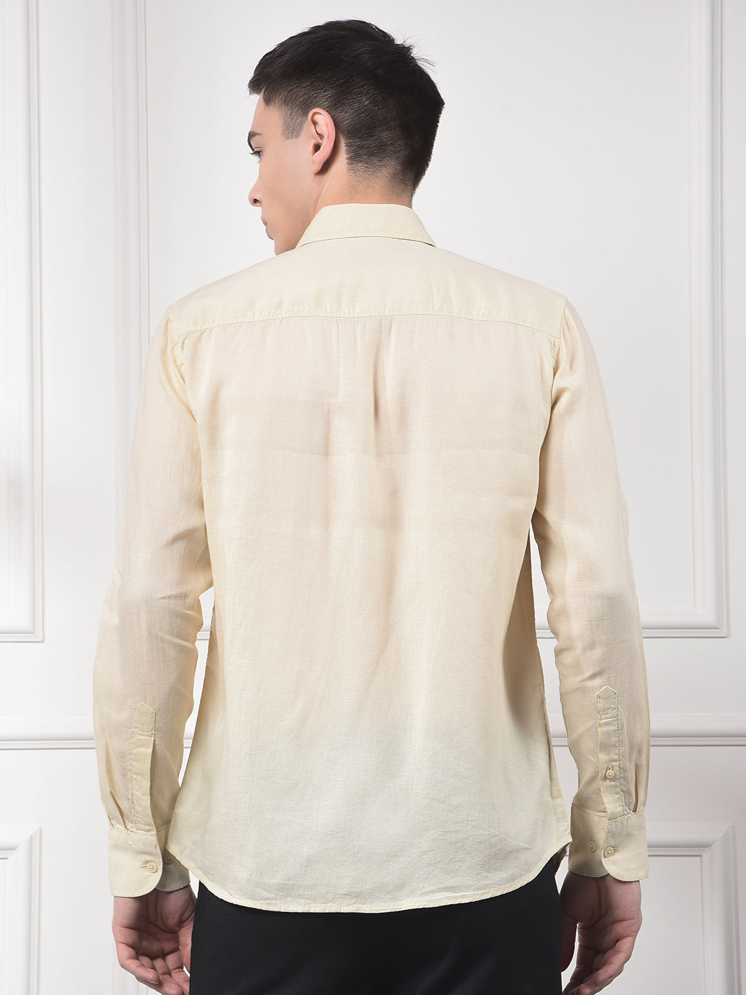 Driftwood Beige Linen Shirt