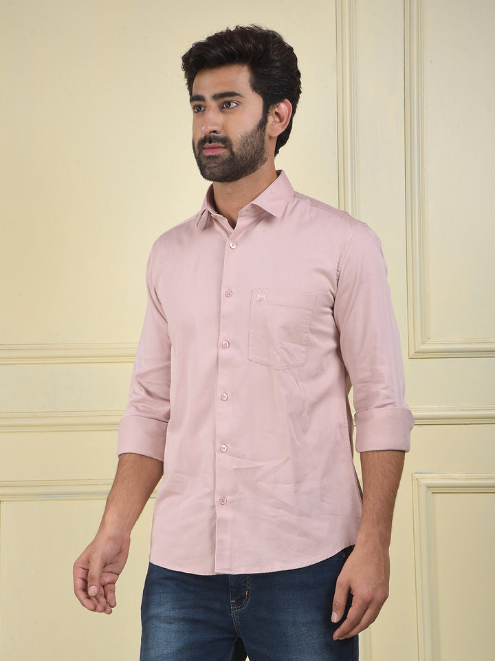 Easy Wear Peach Shirt