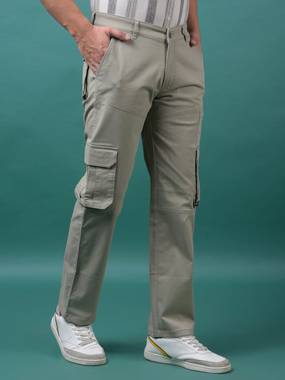 Green Cargo Trousers