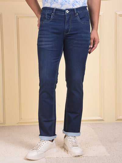 Blue Straight Jeans