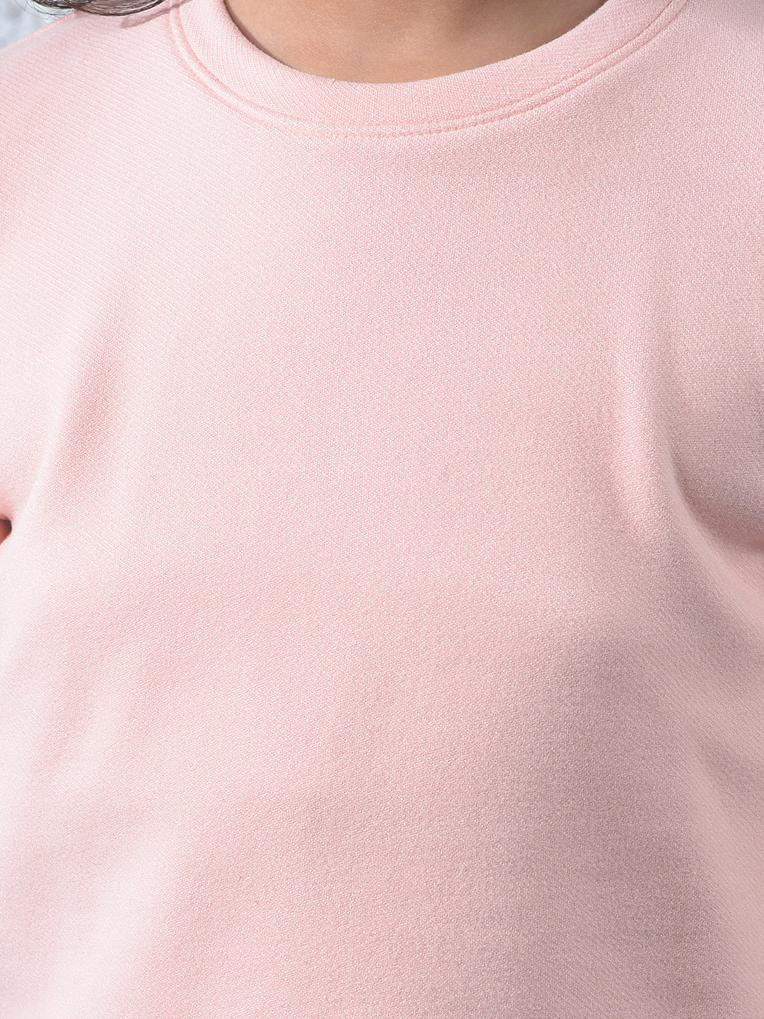 Modern Pink Knitted T-Shirt