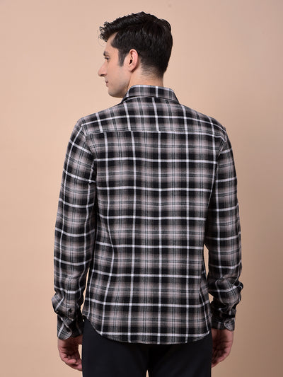 Multi-Color Checked 100% Cotton Shirt