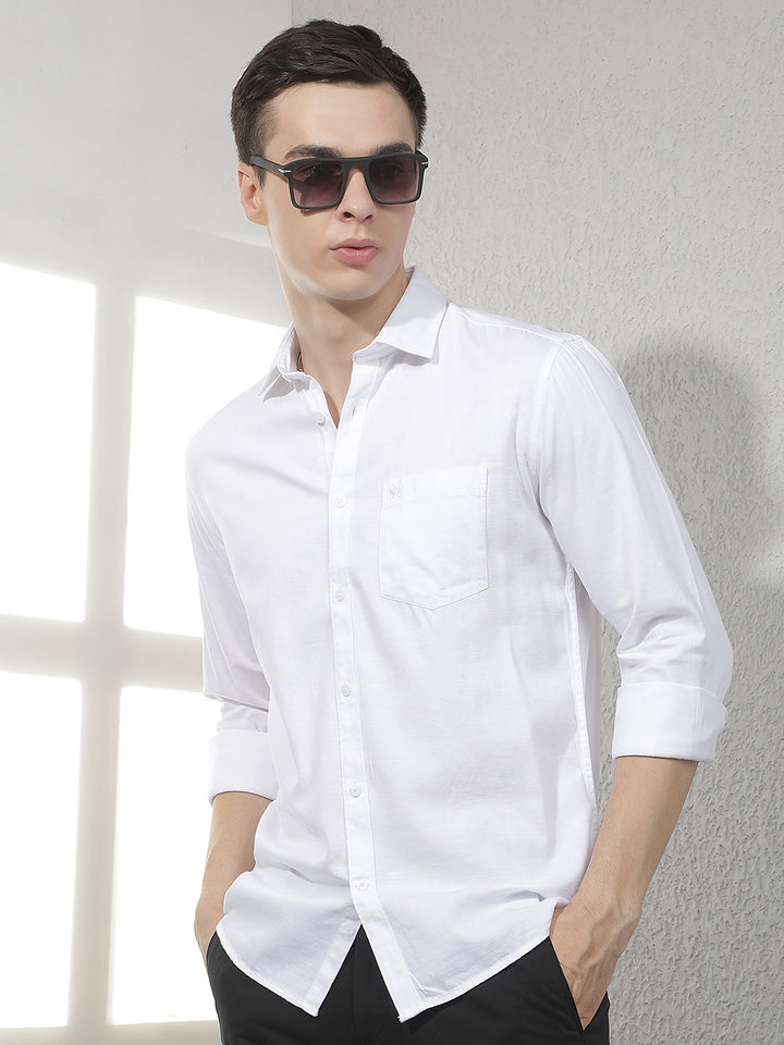 Pearl Tailored White Shirt