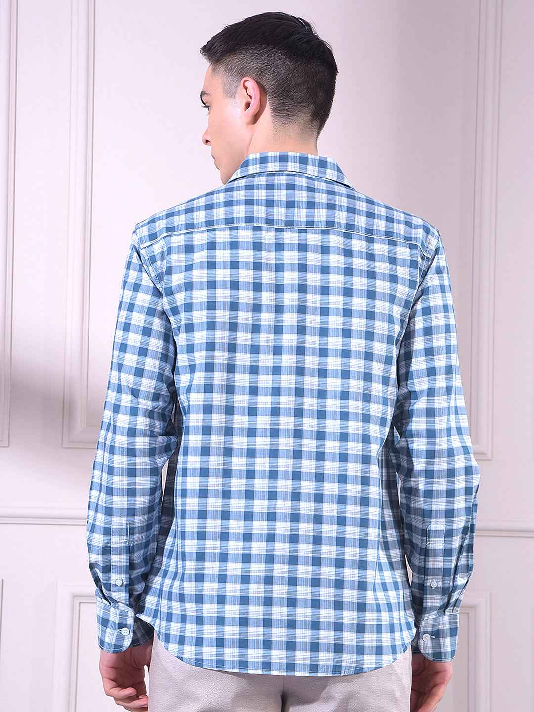 Blue Checked Shirt