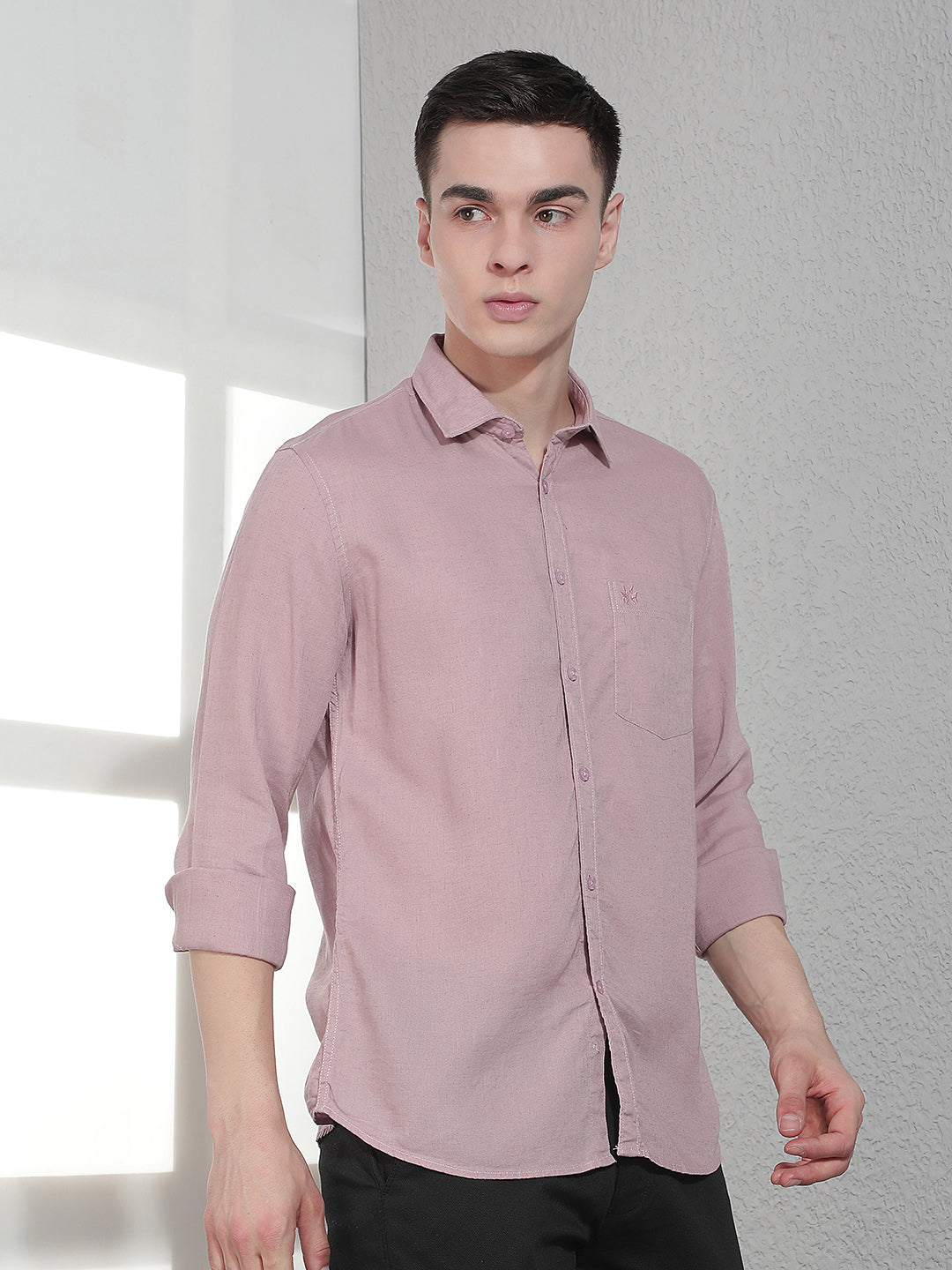 Pink Linen Shirt