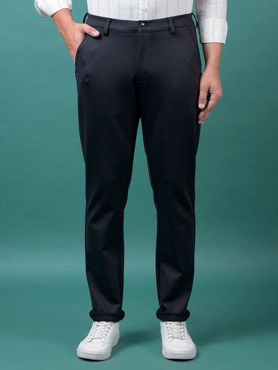 Modern Edge Black Trousers