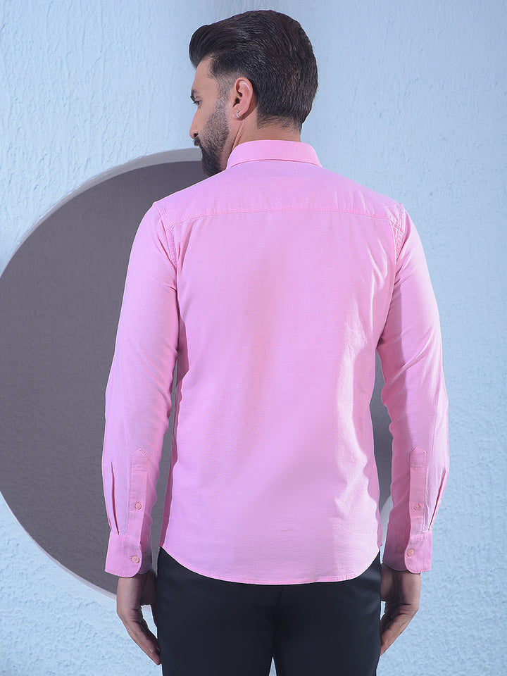 Pink 100% Cotton Shirt
