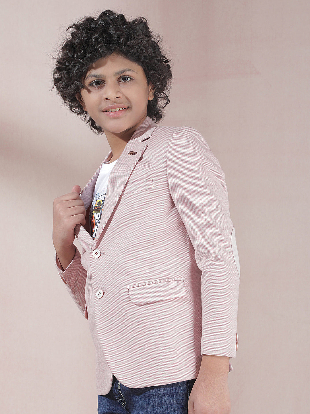 Blush Pink Party Blazer