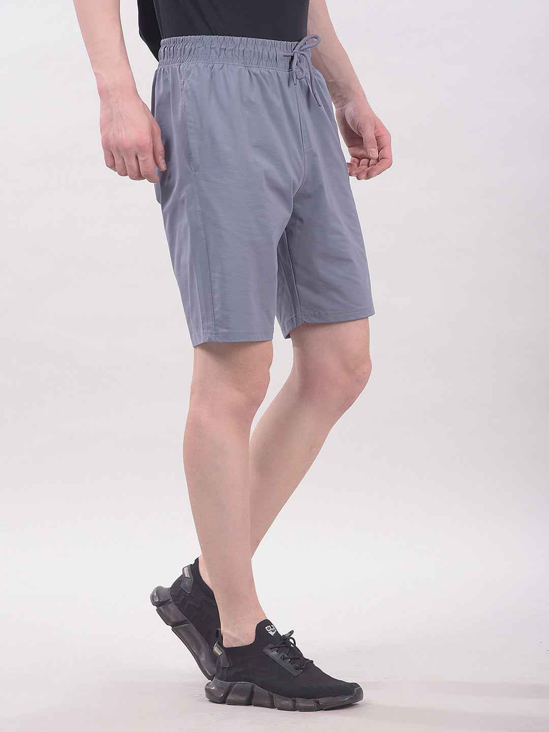 ApexAsh Grey Drawstring Shorts