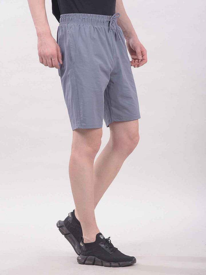 ApexAsh Grey Drawstring Shorts