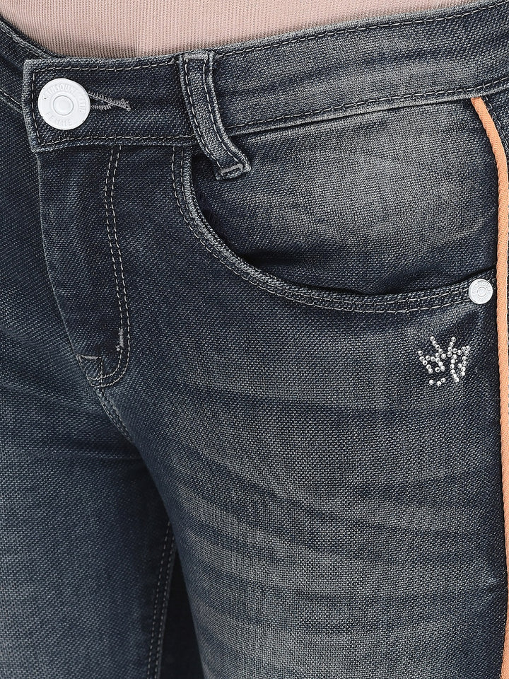 Blue Light washed Jeans-Girls Jeans-Crimsoune Club