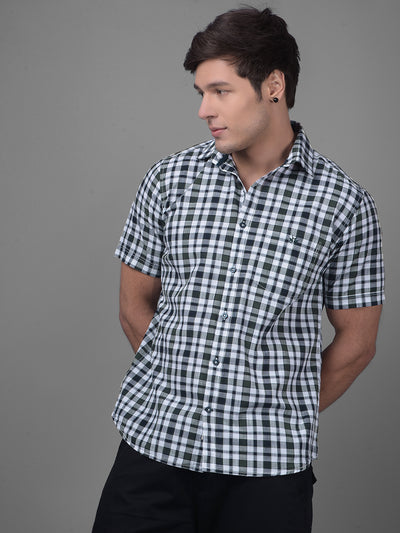 Green Shirt-Men Shirts-Crimsoune Club