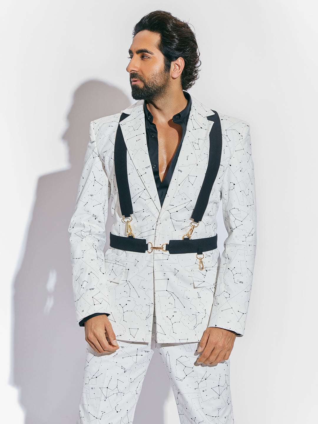 Nikhil Thampi Constellation Blazer - Men Blazers