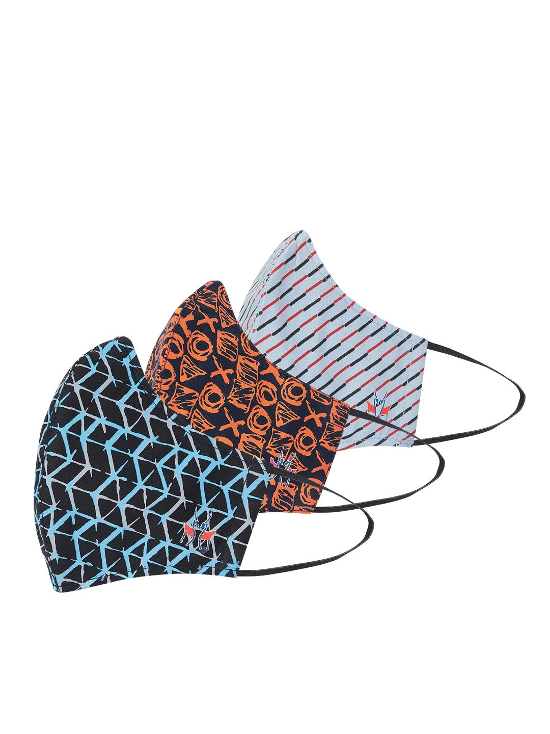 Adults-Unisex Mask (Pack of 3)-Mask-Crimsoune Club