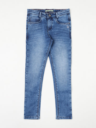 Blue Denim Jeans - Girls Jeans