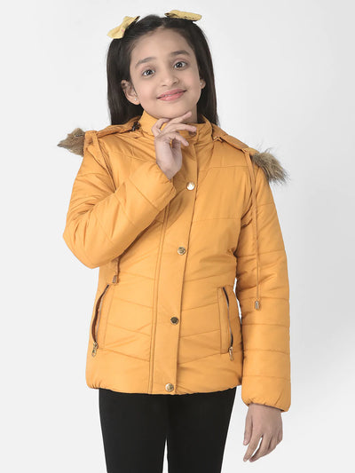  Mustard Light-Padding Jacket