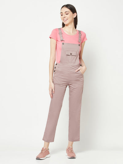  Peach Dungarees