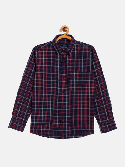 Red Checked Causal Shirt - Boys Shirts