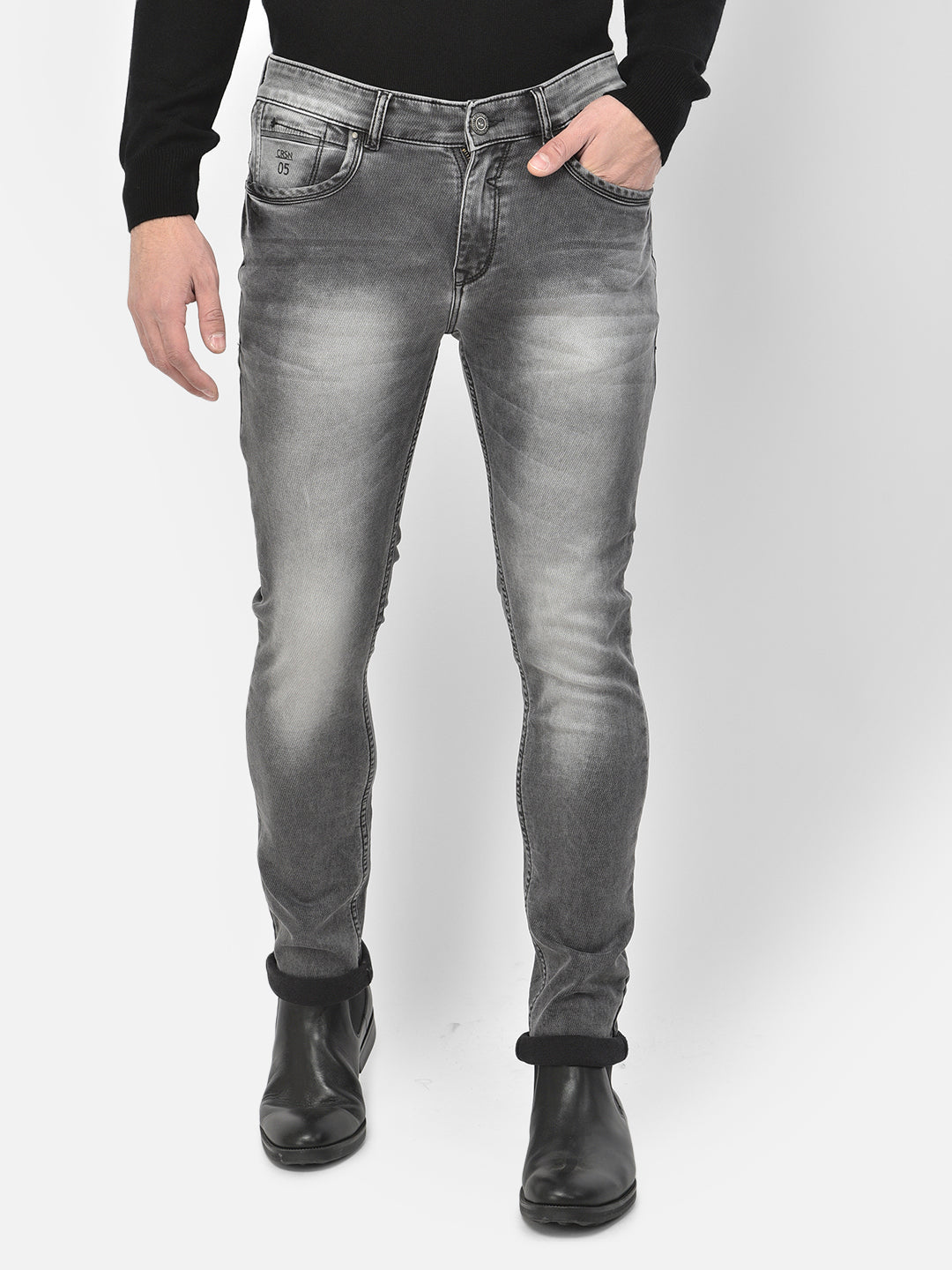 Grey Jeans - Men Jeans