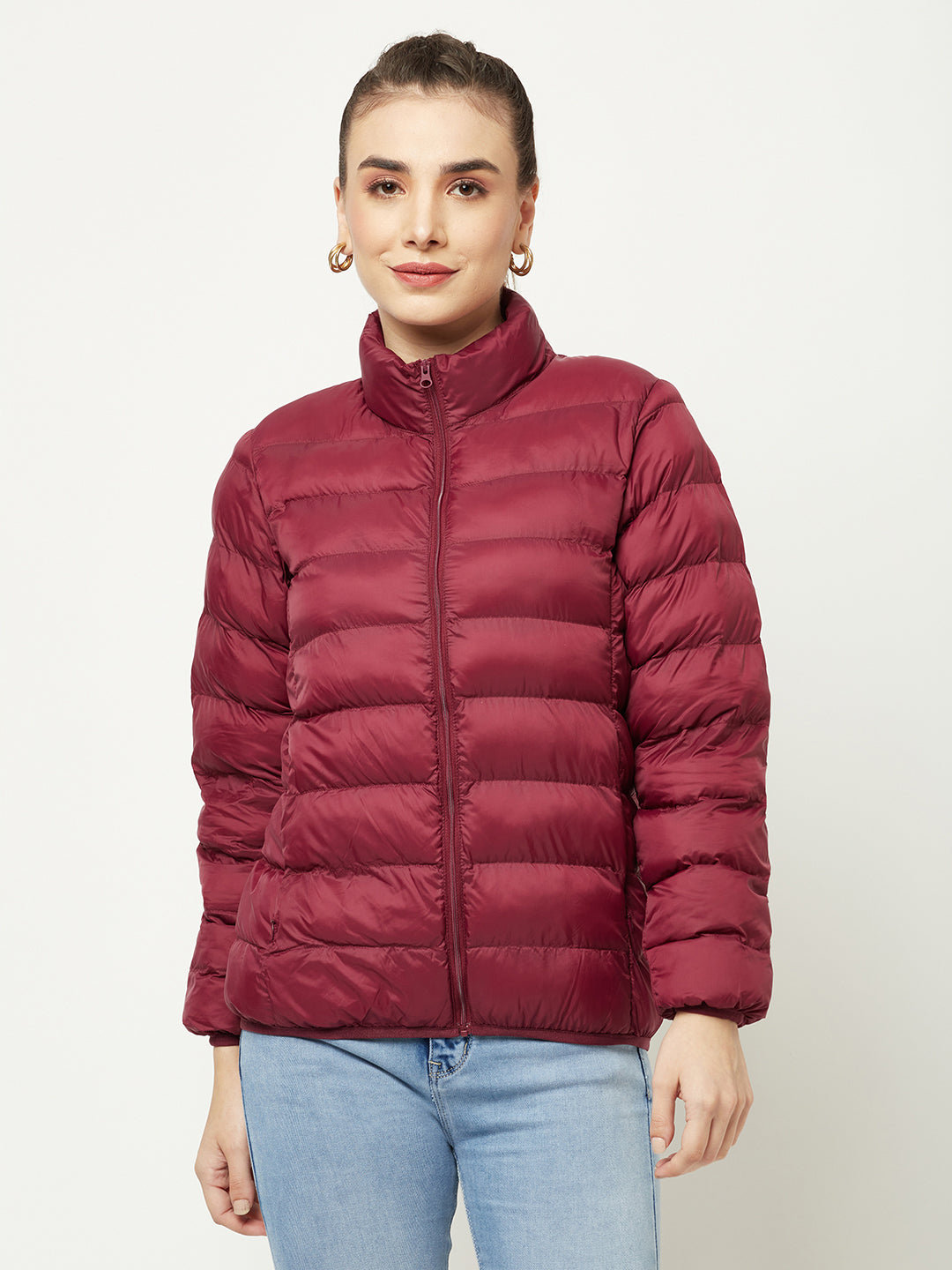   Cherry Puffer Jacket