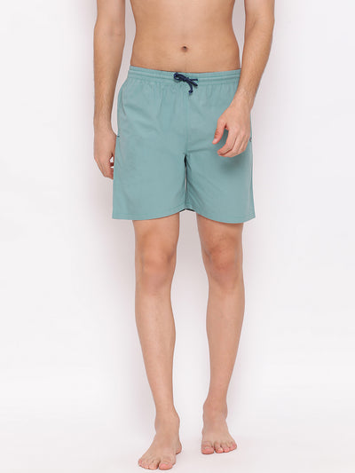 Green Comfort Fit Boxer - Men Boxers