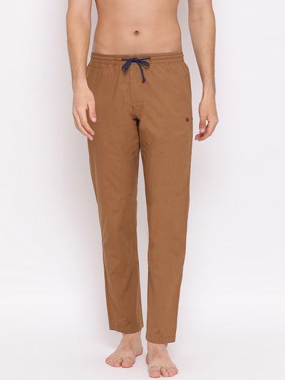 Brown Straight Lounge Pants - Men Lounge Pants