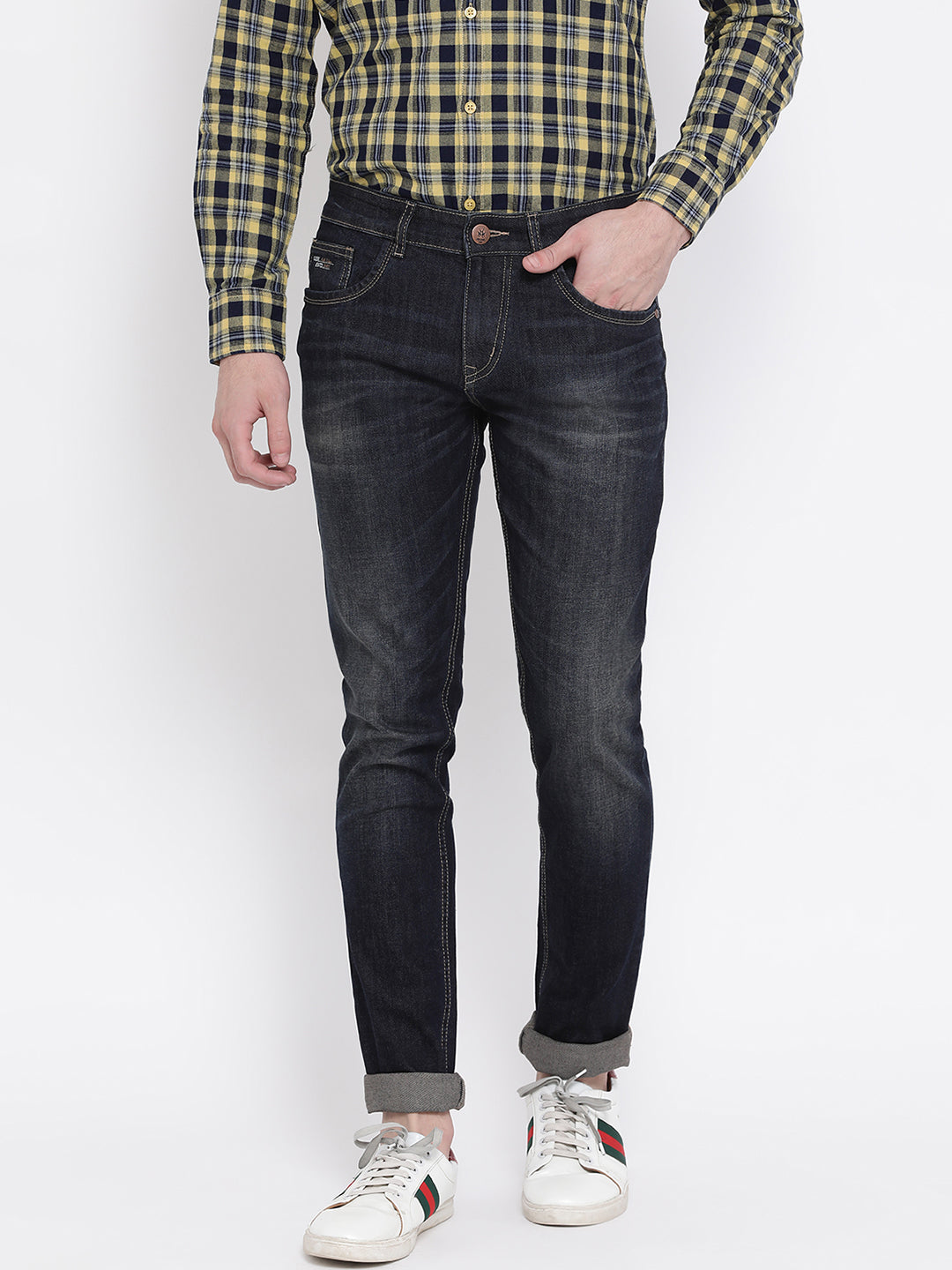 Black Slim Fit Jeans - Men Jeans