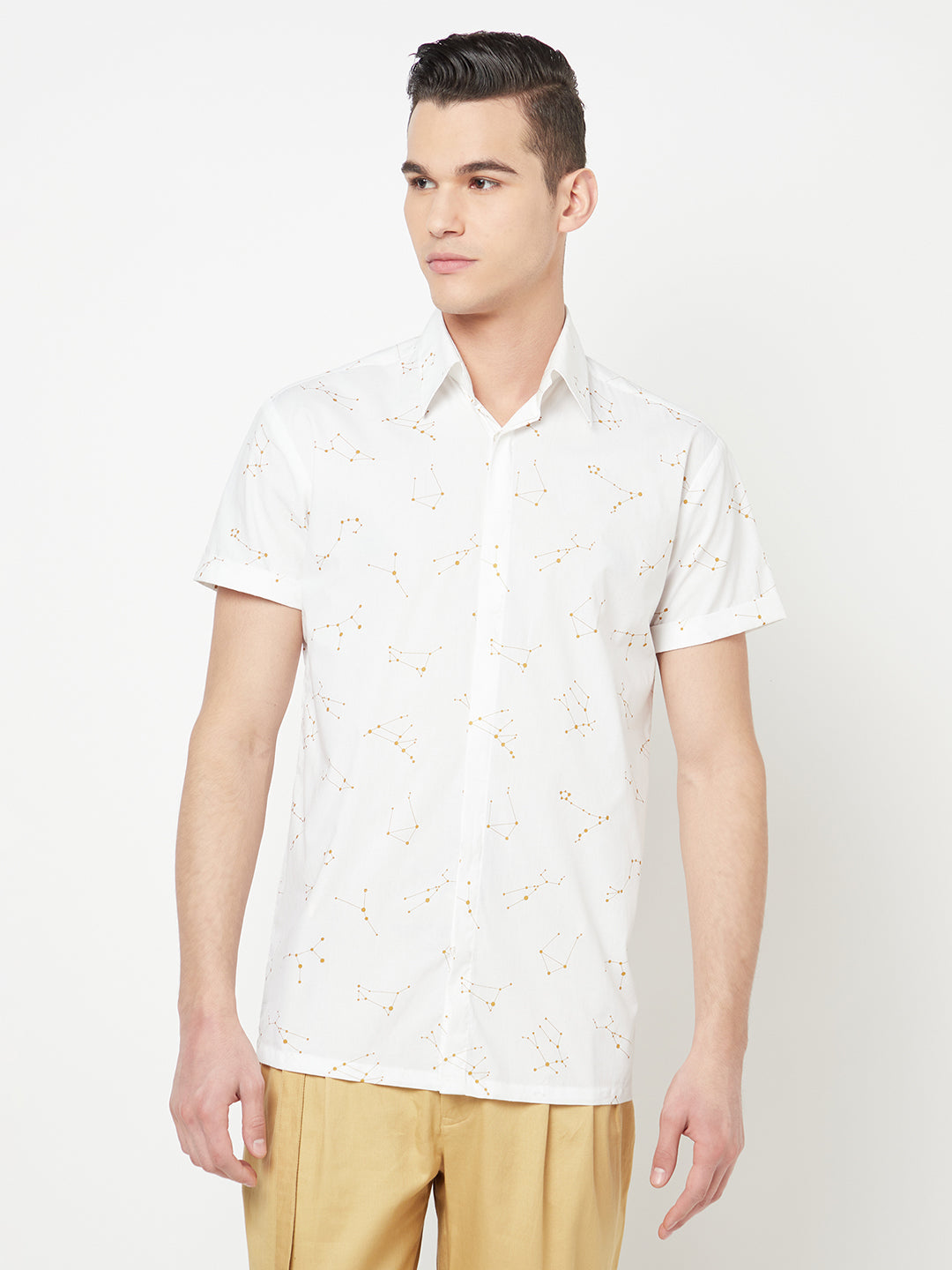 Nikhil Thampi Constellation Shirt - Men Shirts