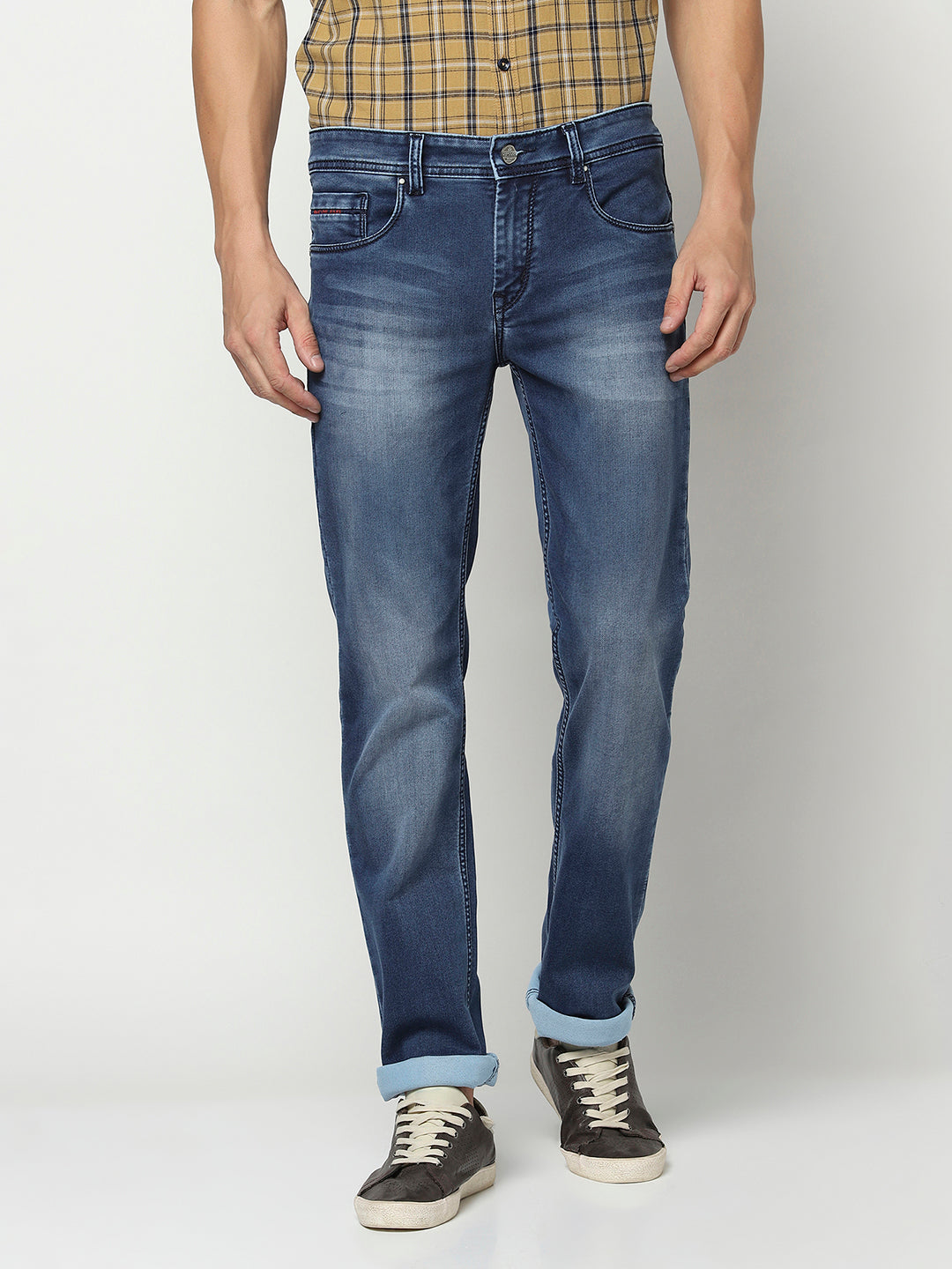 Blue Jeans-Men Jeans-Crimsoune Club