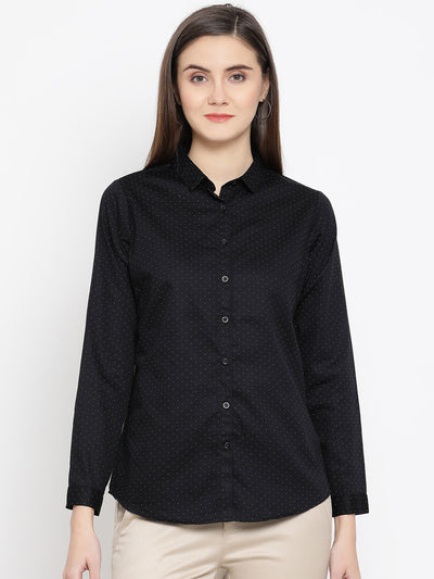 Printed Button up Full Sleeves Shirt - Women Shirts