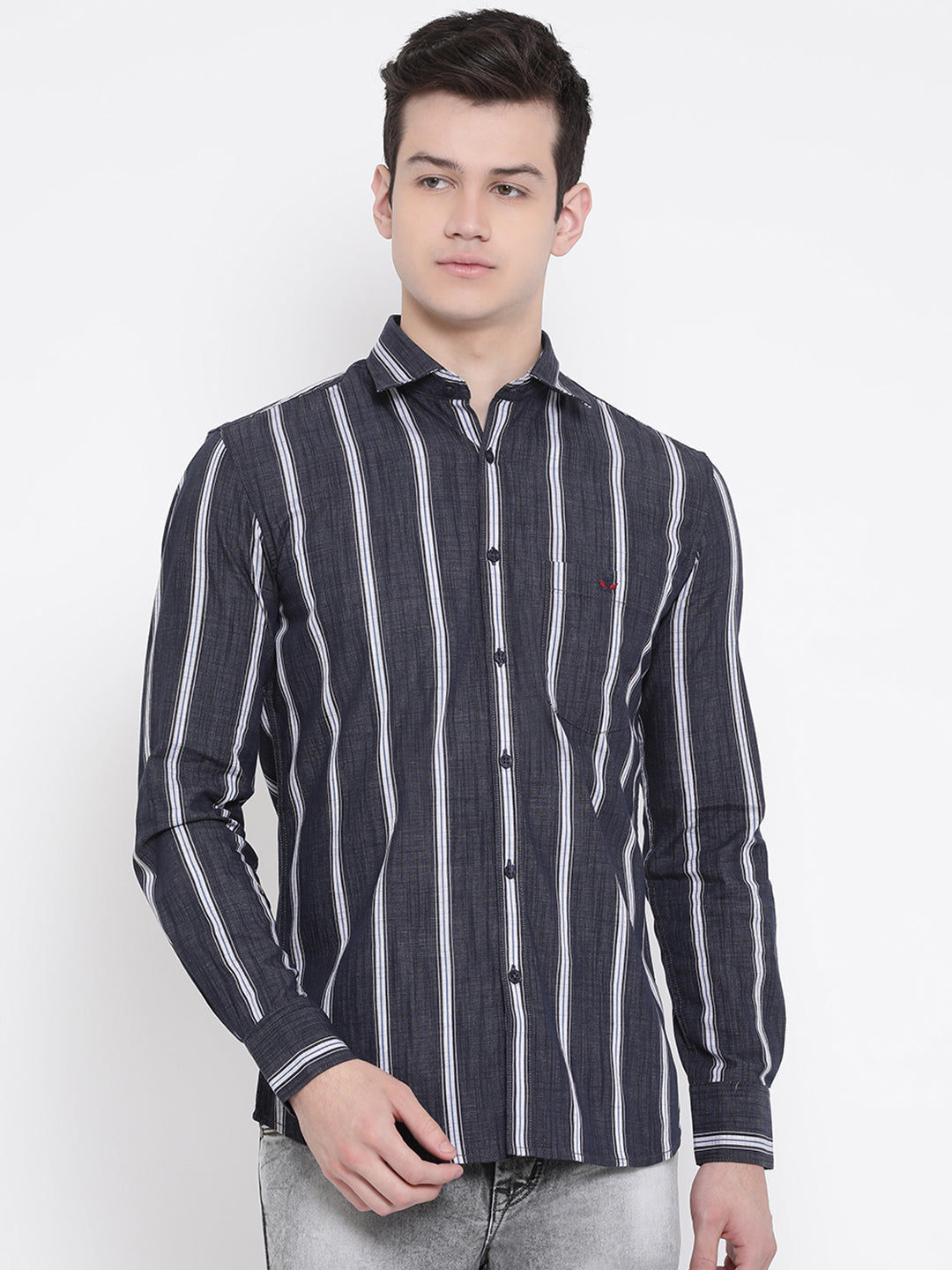 Striped Full Sleeves Slim Fit shirt - Men Shirts