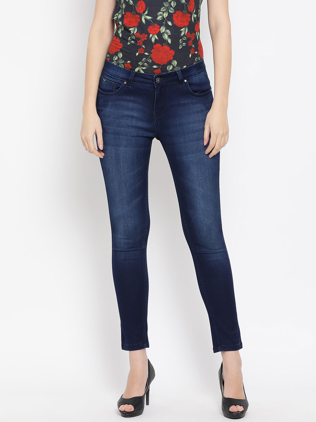 Blue Slim Fit Jeans - Women Jeans