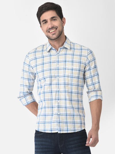 Tartan Checked Shirt - Men Shirts