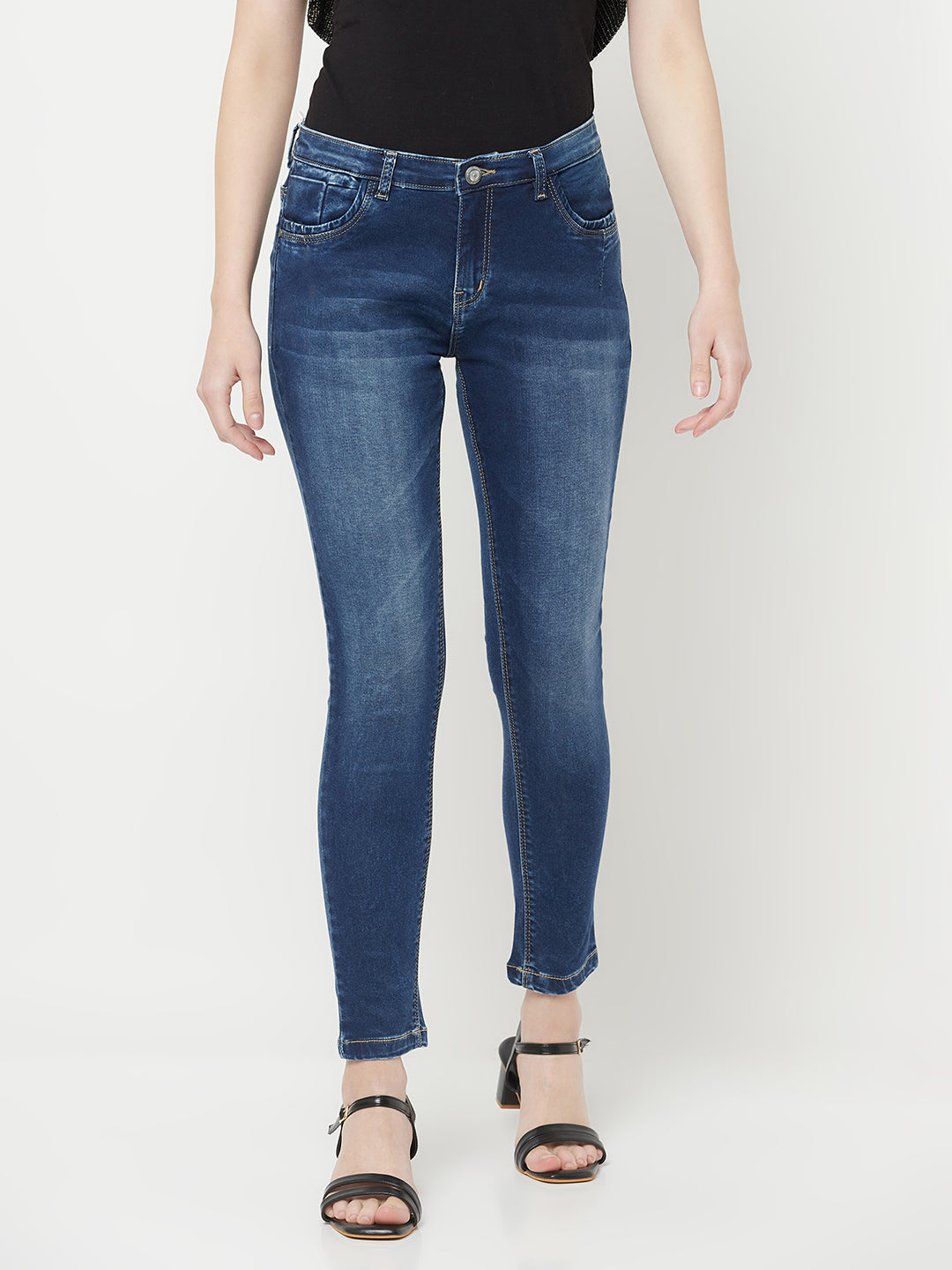 Blue Light Fade Jeans - Women Jeans