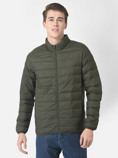  Olive Padded Jacket