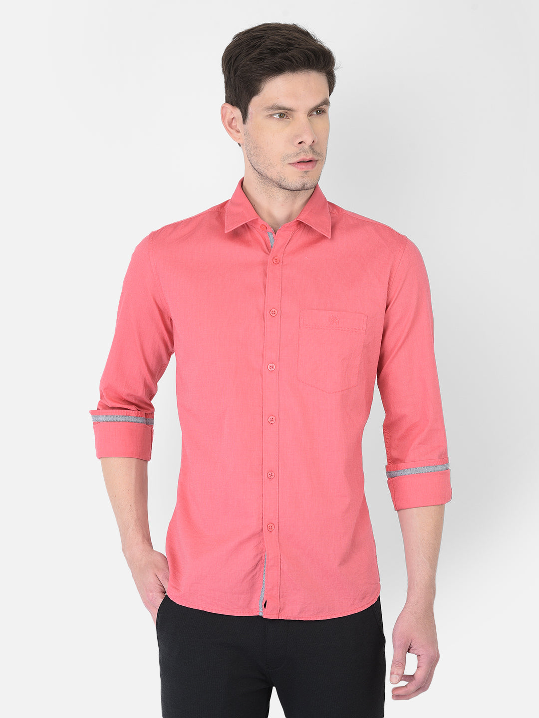 Pink Shirt - Men Shirts