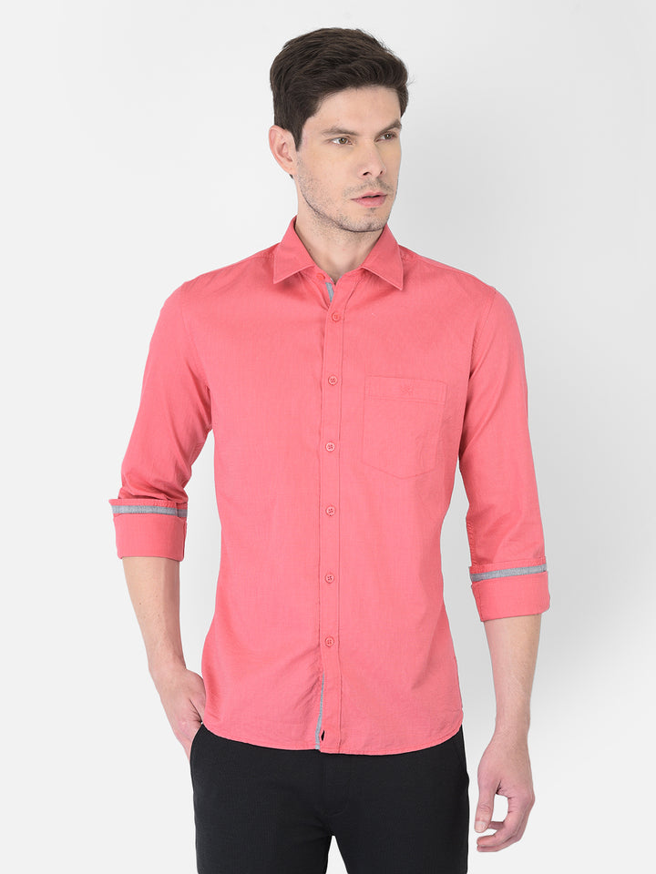 Pink Shirt - Men Shirts