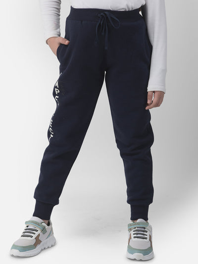 Navy Blue Imperfect Joggers