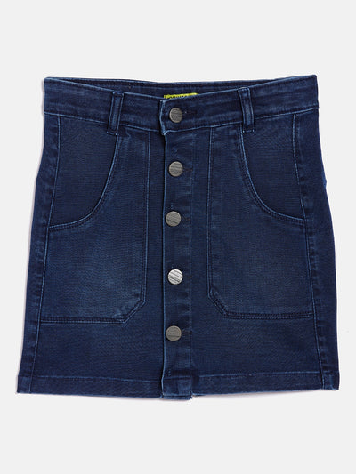 Blue Denim Skirt - Girls Skirts