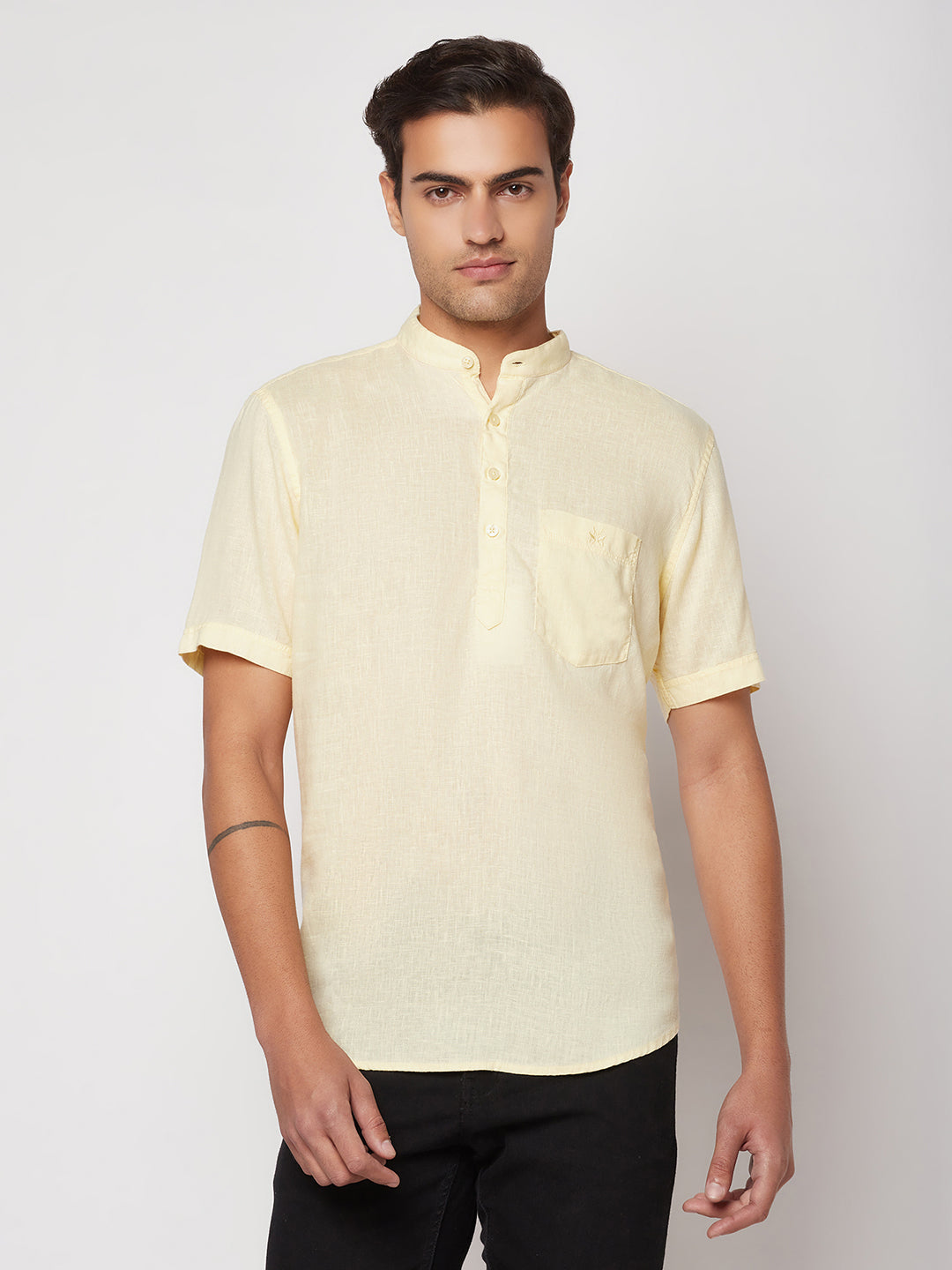  Simplistic Lemon Kurta