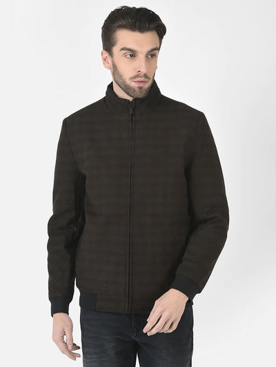  Brown Checkered Jacket 