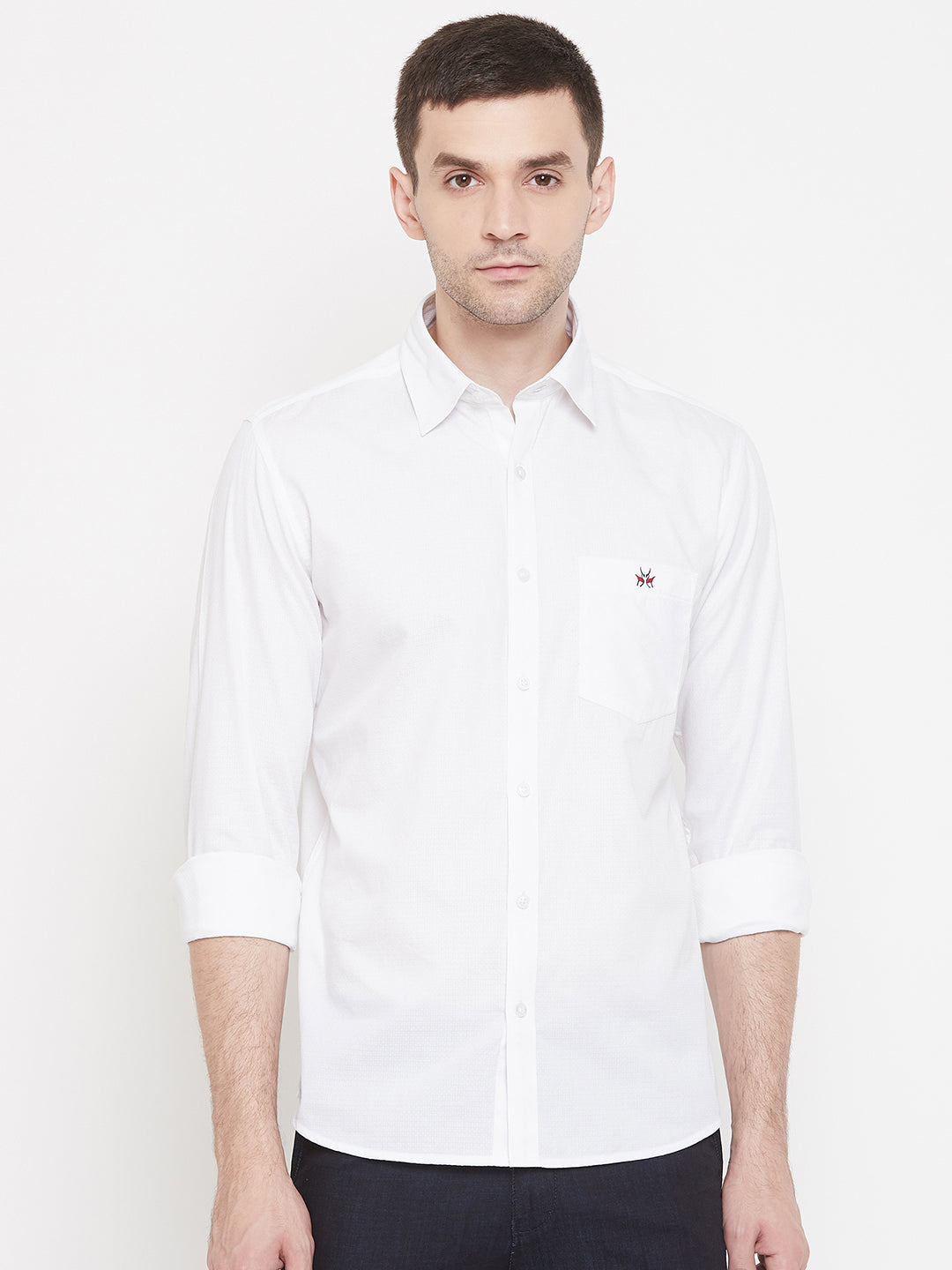 White Slim Fit shirt - Men Shirts