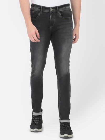 Light Fade Grey Jeans - Men Jeans