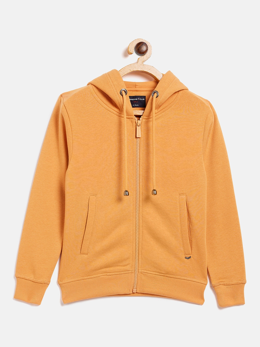 Orange Hooded Sweatshirt - Girls Sweatshirts