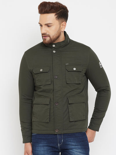 Olive Jacket - Men Jacket