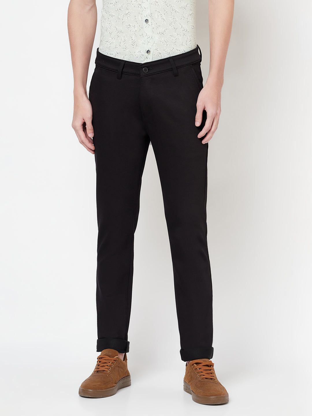 Black Trousers - Men Trousers