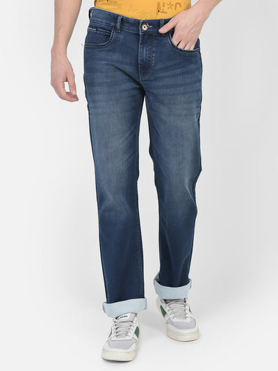  Straigth Fit Blue Denims