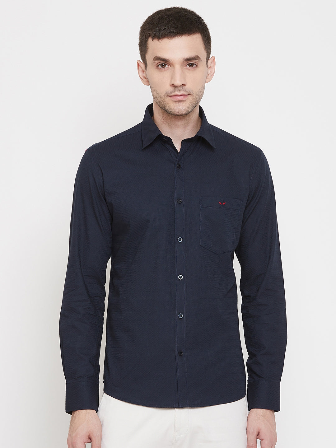 Blue Slim Fit shirt - Men Shirts